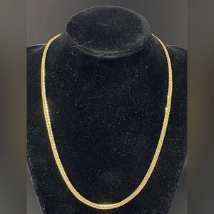Givenchy Vintage Gold Tone Chain Necklace